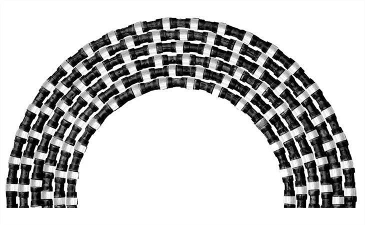 rubber wire saw for mines