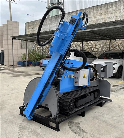 Burghiu cu șenile pneumatic