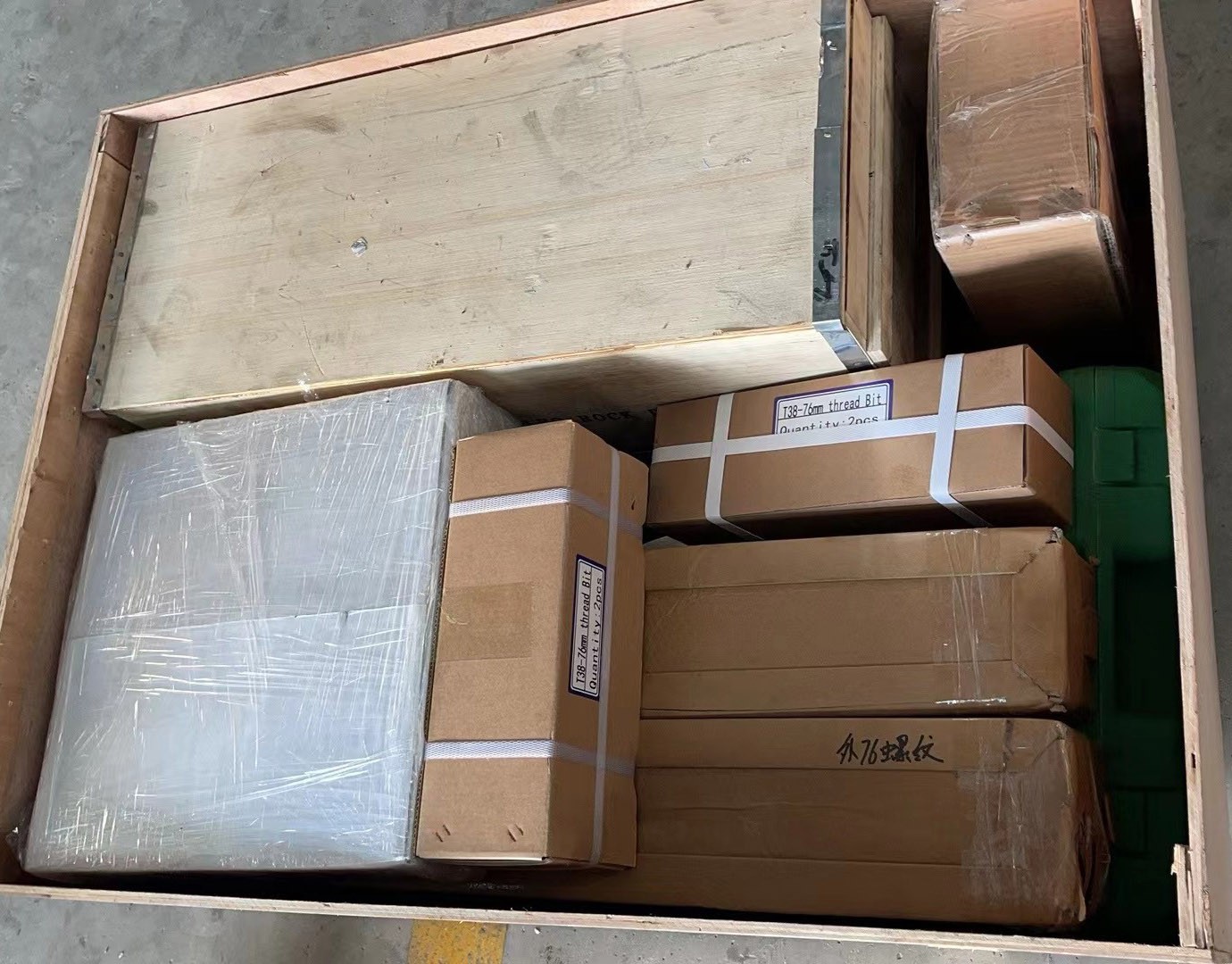 Rock Drilling Tools Packing Rock Drilling Tools Packing